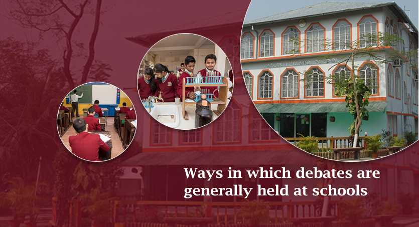 Ways in which debates are generally held at schools