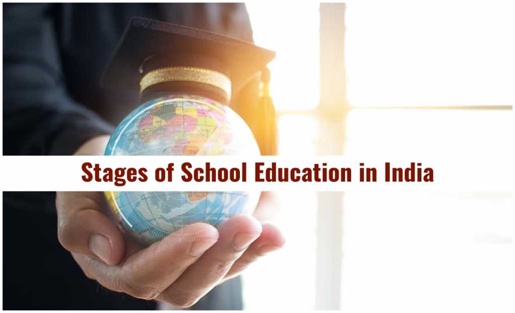 Stages of School Education in India