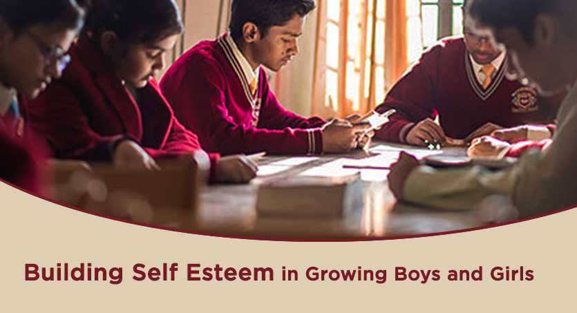 Building self esteem in growing boys and girls