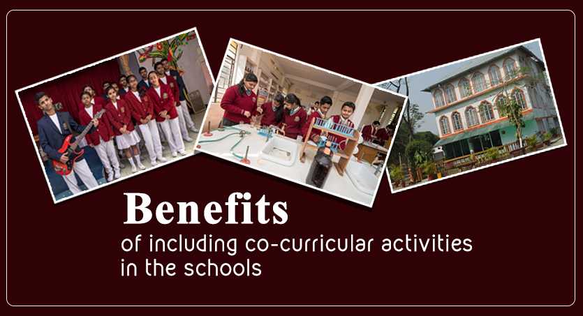 Benefits of including co-curricular activities in the schools