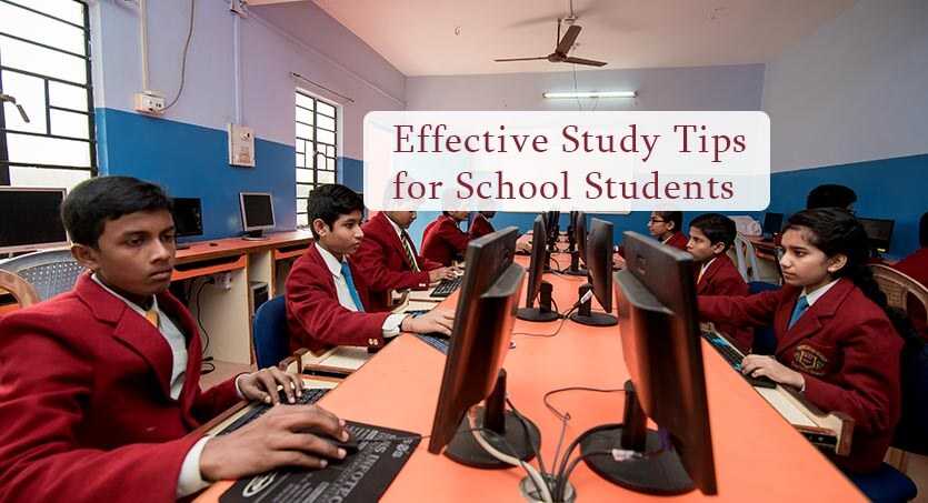 Effective Study Tips for School Students