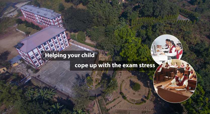 Helping your child cope up with the exam stress
